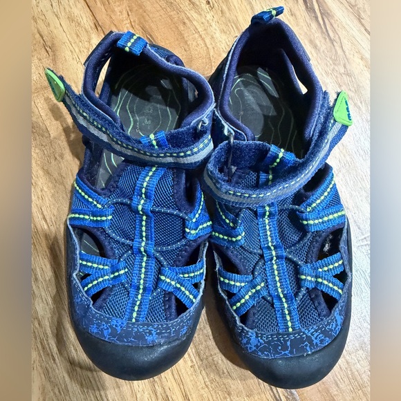 M.A.P. by Jambu kids' water sandals splash safe velcro close blue 13 month - Picture 3 of 10